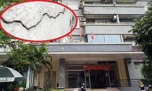 Phát hoảng vết “lạ” trên tòa chung cư bị cháy ở KĐT Mỹ Đình