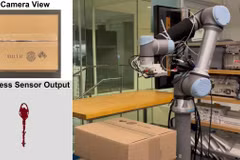 Robot học cách "nhìn xuyên đồ vật" nhờ sóng milimet