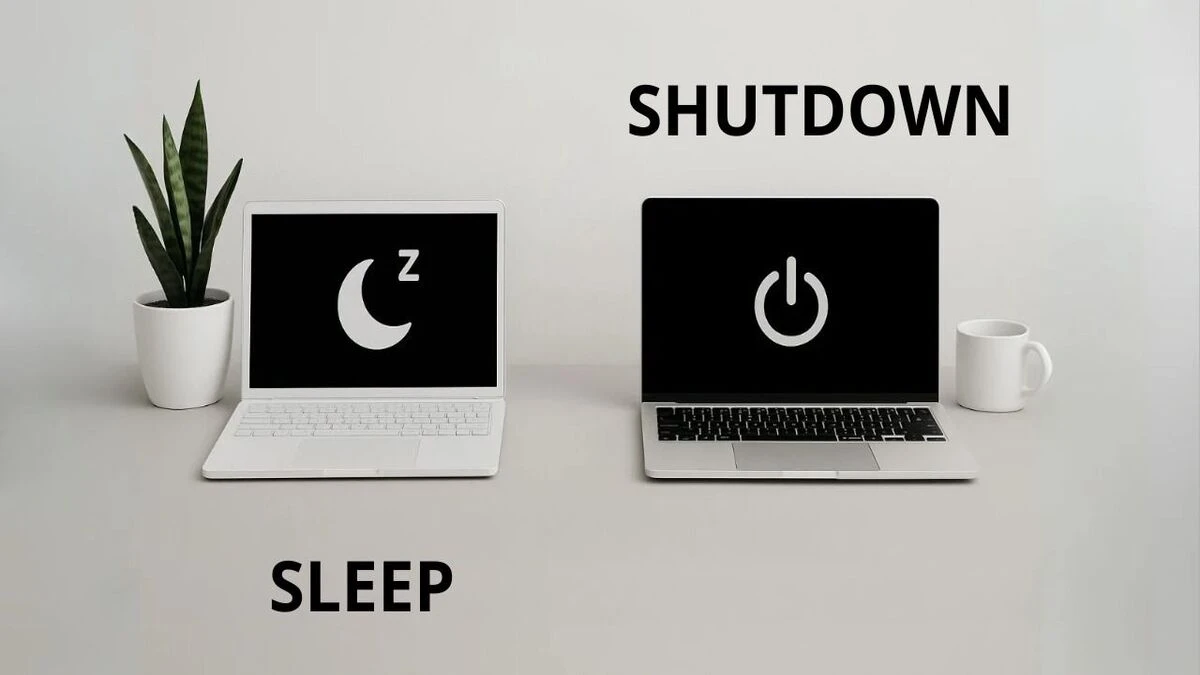 Shutdown hay Sleep: Chọn sai có thể hại máy tính