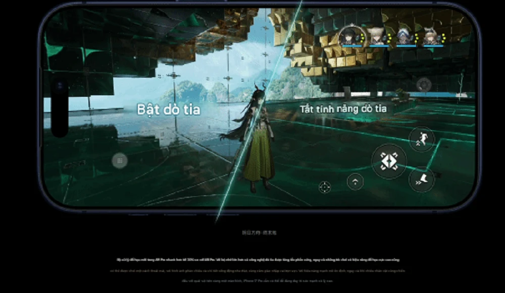 Game ray tracing đầu tiên biến iPhone 17 Pro thành PC