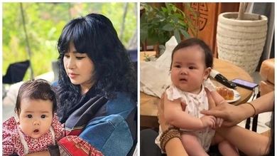 Cháu ngoại của Thanh Lam ngày càng đáng yêu