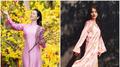 Mỹ nhân Việt rạng rỡ đón xuân trong tà áo dài truyền thống