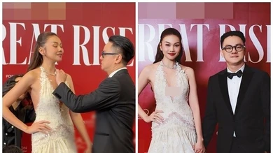 Siêu mẫu Thanh Hằng được chồng chiều chuộng