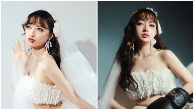 Xuân Nghi khoe ảnh cô dâu cá tính sau màn cầu hôn