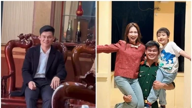 Hòa Minzy khoe khoảnh khắc Văn Cương cùng gia đình sang nhà hỏi cưới 