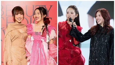 Chị gái xinh đẹp đồng hành cùng Phương Mỹ Chi suốt hành trình làm nghề