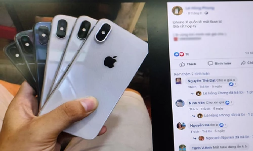 iPhone X tràn về Việt Nam, giá từ 10 triệu đồng