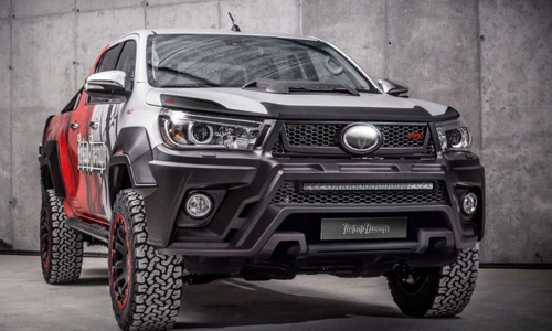 "Soi" xe bán tải Toyota Hilux độ chất lừ, siêu hầm hố