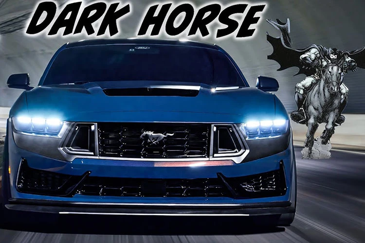 Ford Mustang Dark Horse sẽ khiến người dùng "choáng" với động cơ V8