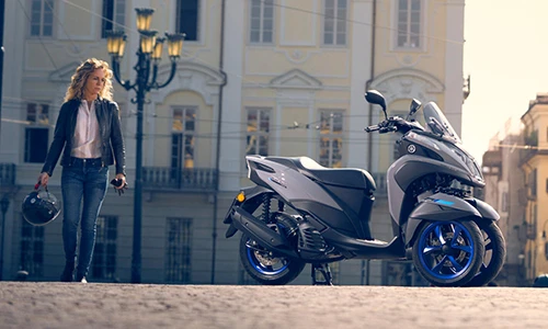 Ra mắt xe tay ga ba bánh Yamaha Tricity 155 2020