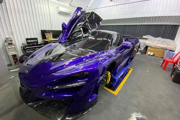 Đại gia Vũng Tàu chi hơn 3 tỷ đồng độ siêu xe McLaren 720S