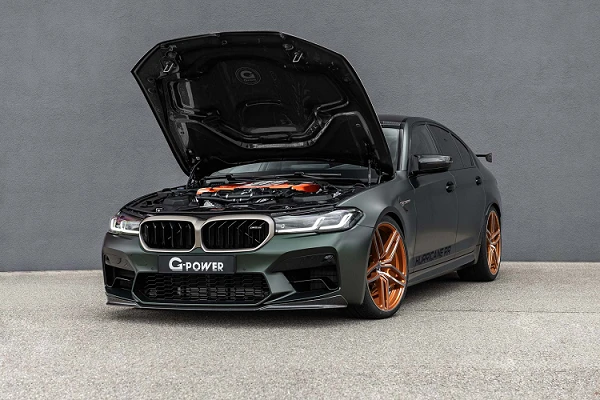 BMW M5 CS nhờ G Power biến thành "quái thú" mạnh 887 mã lực