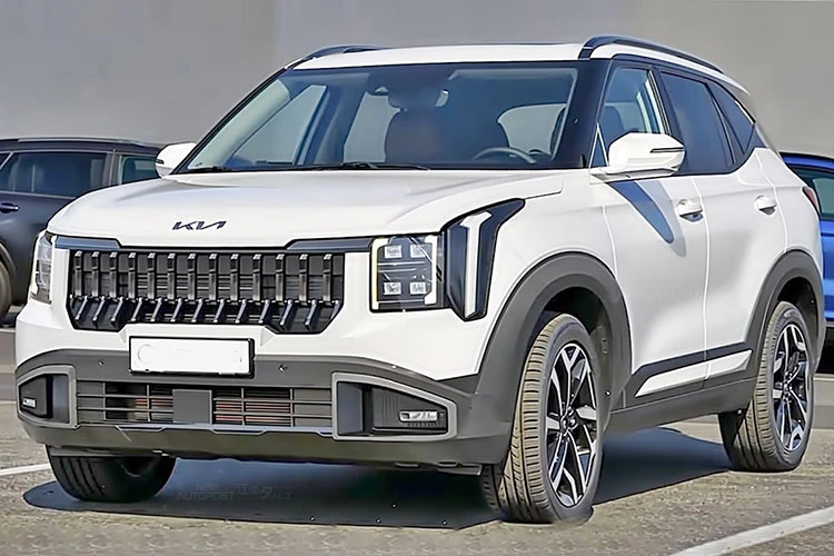 Kia Seltos thế hệ mới lộ nội thất. ghế ngồi phong cách máy bay