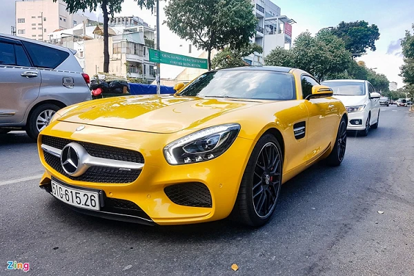 Mercedes-AMG GT S đầu tiên về Việt Nam tái xuất ở Sài Gòn