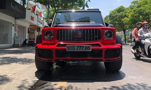 Mercedes-AMG G63 hơn 10 tỷ độ Brabus cực khủng tại Sài Gòn
