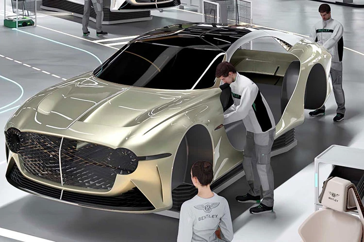 Bentley hé lộ xe siêu sang chạy điện mạnh tới 1.400 mã lực