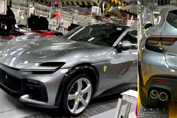 Siêu SUV Ferrari Purosangue lần đầu lộ diện hoàn chỉnh