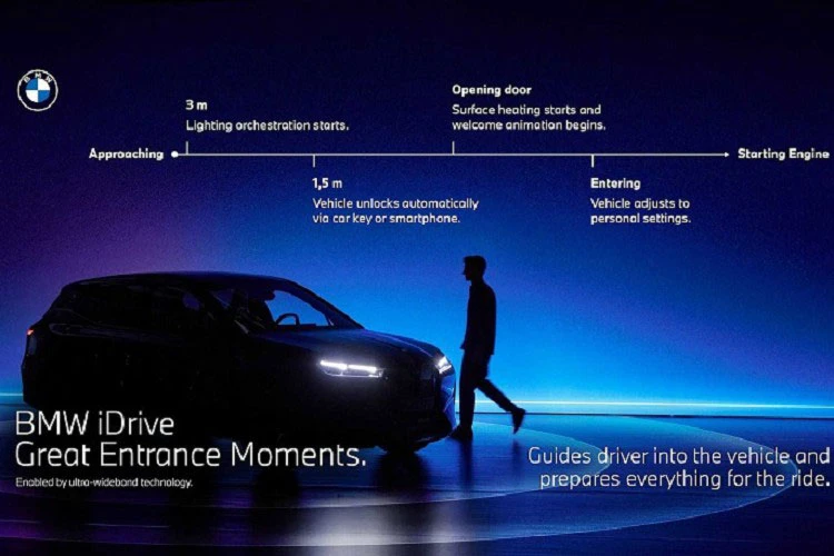 "Soi" hệ thống thông tin giải trí iDrive thế hệ mới nhất của BMW