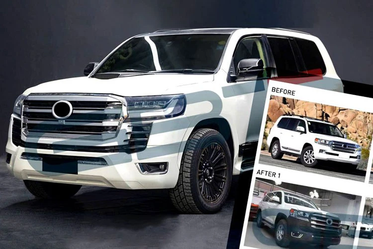 Toyota Land Cruiser LC300 "chủ tịch" tiếp tục bị đạo nhái ở Trung Quốc 