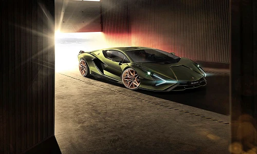 Siêu xe Lamborghini Sián sở hữu động cơ hybrid V12