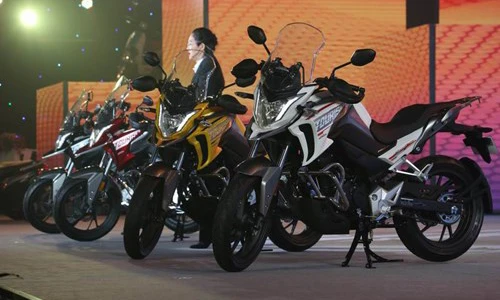 Môtô “phượt” Honda CB190X chính thức ra mắt