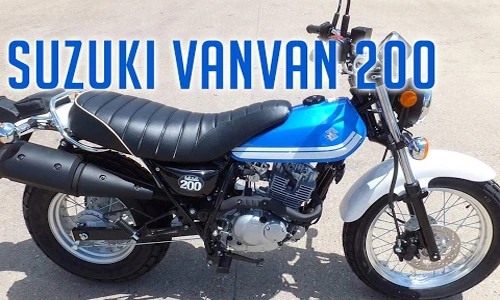 Cận cảnh môtô Suzuki VanVan mới giá chỉ 90 triệu đồng