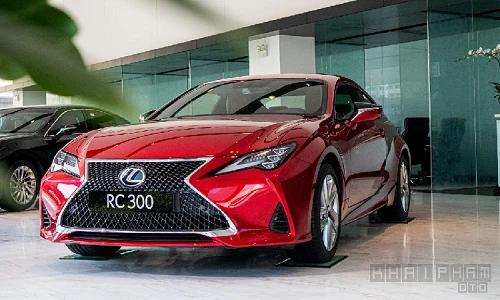 Cận cảnh Lexus RC 300 2020 mới hơn 3 tỷ tại Hà Nội