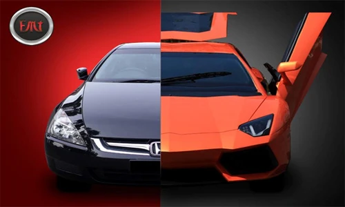 Hô biến Honda Accord cũ thành siêu xe Lamborghini "hàng khủng"