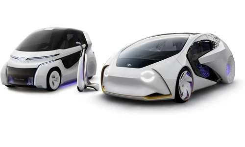 Toyota Concept-i Ride siêu nhỏ trang bị cửa cánh chim