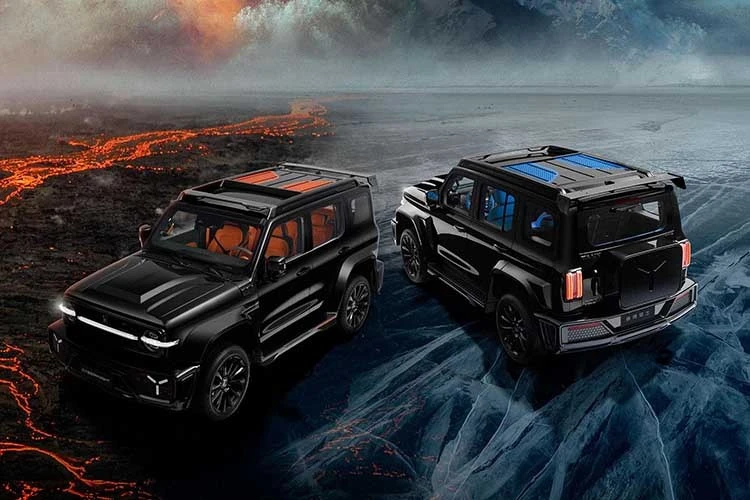 Tank 300 Cyber Knight - chiếc SUV Trung Quốc "nhái" Mercedes-AMG G63