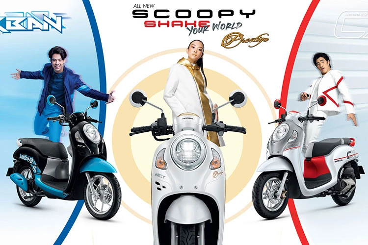 Honda Scoopy 2022 bổ sung màu sắc mới, từ 34 triệu đồng