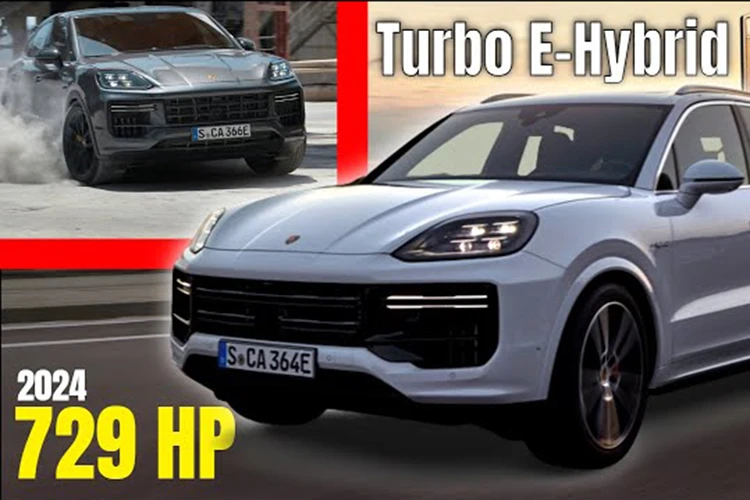 Porsche Cayenne Turbo E-Hybrid 2024, SUV “xanh” mạnh tới 730 mã lực