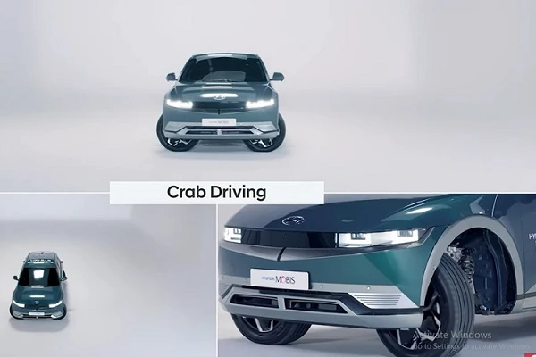 Hyundai Ioniq 5 có thể "bò ngang như cua", chị em dễ dàng đỗ xe