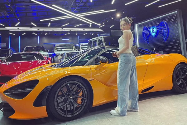 Nữ 9X bán quần áo ở Sài Gòn "khoe" McLaren 720S hơn 20 tỷ
