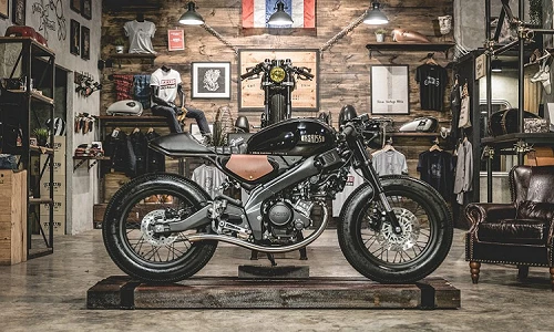 Ngắm “xế nổ” Yamaha XSR 155 độ Cafe Racer hầm hố