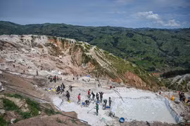 Sập hầm mỏ ở Congo, hơn 200 người thiệt mạng