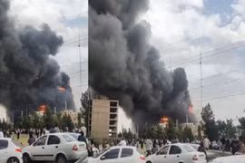 Hỏa hoạn tại trung tâm thương mại ở Iran, gần 50 người thương vong