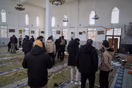 Đánh bom tại nhà thờ Hồi giáo Syria, hàng chục người thương vong