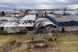 Máy bay rơi ở Mexico, 7 người thiệt mạng