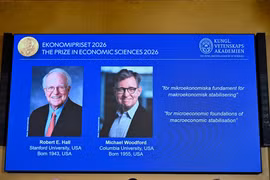 Chủ nhân Nobel Kinh tế 2026 là ai?