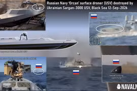 Xuồng không người lái Nga - Ukraine lần đầu giao chiến trên Biển Đen