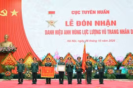 Cục Tuyên huấn đón nhận danh hiệu Anh hùng LLVT nhân dân lần thứ hai