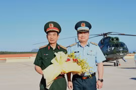 Đại tướng Phan Văn Giang chủ trì Lễ khánh thành Sân bay quân sự Phan Thiết