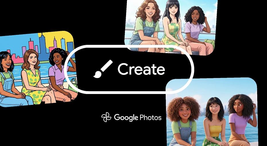 Google Photos thêm tính năng AI biến ảnh thành video, anime 