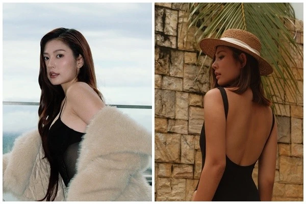 Chúng Huyền Thanh khoe vẻ gợi cảm với bikini