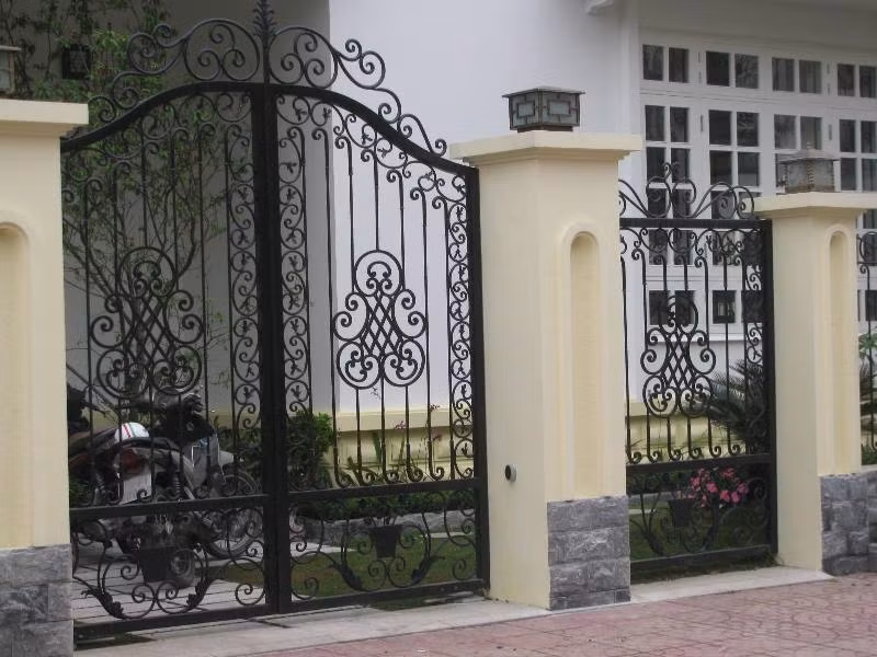 Chiếc cổng thanh thoát, nhẹ nhàng trong khu đô thị Mỹ Đình - Sông Đà.