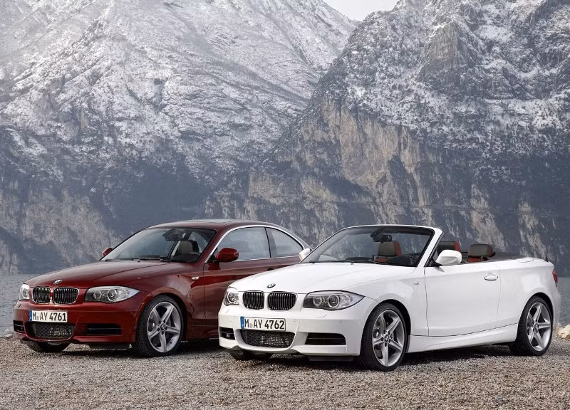 BMW 1-Series coupe.