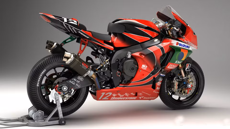 Chiếc xe Suzuki GSX-R1000 Yoshimura K9 này đã từng giành chiến thắng trong giải đua 8 Hours Suzuka 2009.
