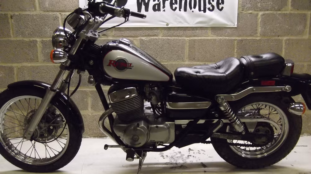 Honda Rebel 250 nguyên bản châu Âu.
