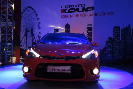 Mẫu xe thể thao hai cửa Cerato Koup.